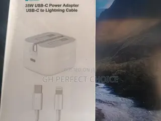 Premium Quality iPhone Type C Fast Charger, 3-pin