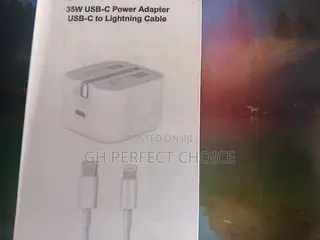 Prem- Quality iPhone Type C Fast Charger, 3-pin