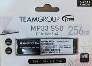 Teamgroup Mp33 256gb Nvme ,Pcie Gen3x4 M.2 Pc Desktop Lapto