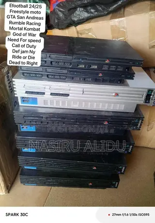Ps2 With 5 -10 Games Installed