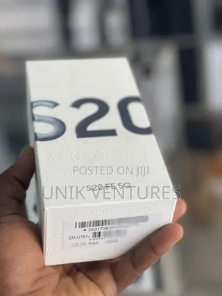 New Samsung Galaxy S20 FE 128 GB Black