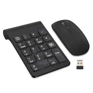 Wireless Number Keypad With Mouse