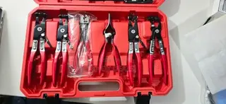 9-Piece Hose Clamp Pliers Tool Kit – Professional Car Repair Set