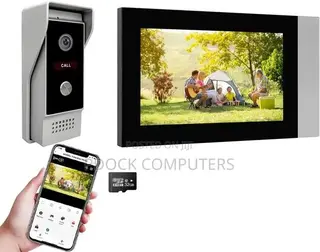 Tuya 4-Wire Villa Kit Analog Video Intercom Doorbell Home Security Kit