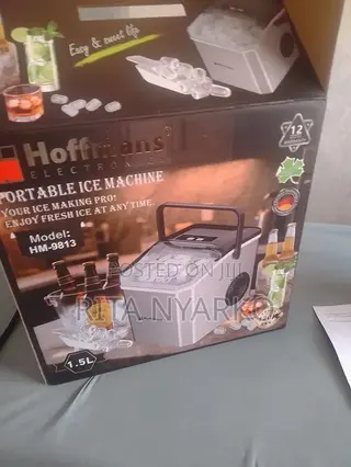 1.5 Litres Hoffmans Portable Ice Machine