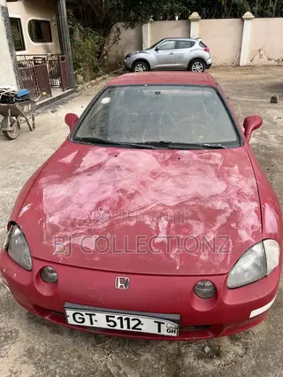 Honda CR-X 1997 Red
