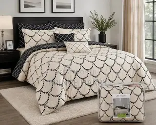 Lifehouse Queen-Size Bedding Set