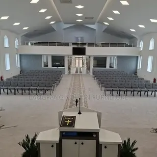 Church ChairGrey Seats Delivered, Tema Stoc