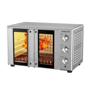 Double Door Grilling and Baking Toaster Oven
