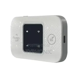 Wireless Mobile Router 5 G+ 300 MBPS Speed- All Networks. White