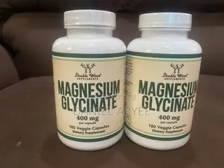 Double Wood Magnesium Glycinate. 400 Mg. 180 Capsules