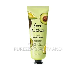 Love Nature:Caring Hand Cream With Organic Avocado Oil