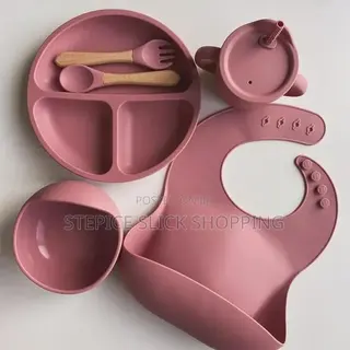 Silicone Feeding Baby Set