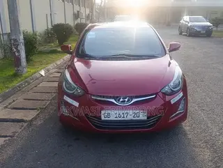 Hyundai Elantra Limited 4dr Sedan (1.8L 4cyl 6A) 2014 Red