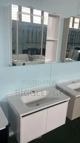 Cabinet Basin With Led Mirror-80cm