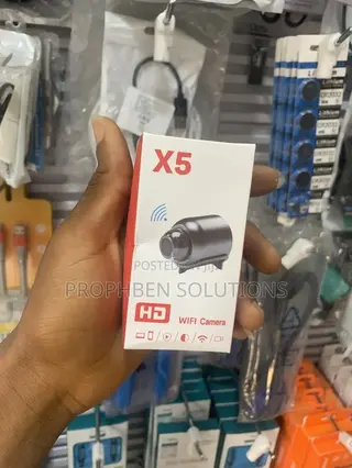 X5 Mini Wifi Spy Camera With Night Vision Motion Detection