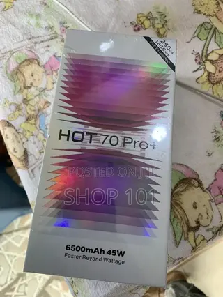 New Infinix Hot 70 Pro 5G+ 256 GB Black