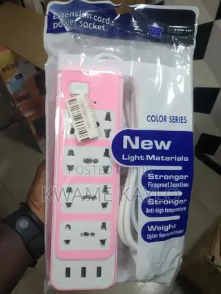 Extension Power Socket With Usb Charging Port