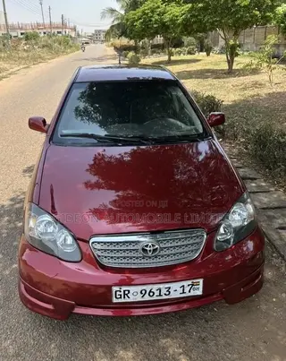 Toyota Corolla S 2007 Burgundy