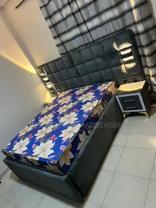 Queen Size Bed Frame and Mattress Available