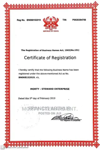 Buissness Registration