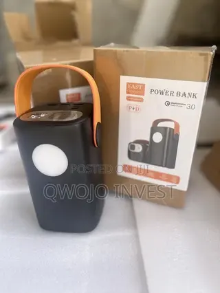 Quick Charge Portable Power Bank With Torch Light 6000mAh