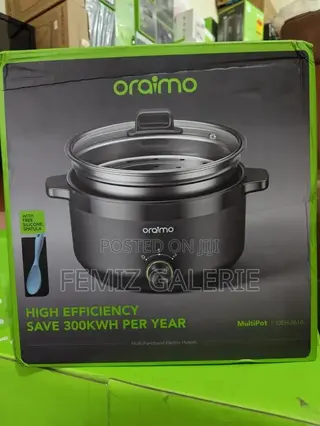 Oraimo MultiPot 3L Electric Pot and Steamer