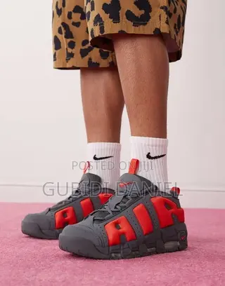 Nike Air More Uptempo Low X AMBUSH 'Dark Grey'
