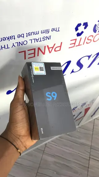 New Samsung Galaxy S9 64 GB Black