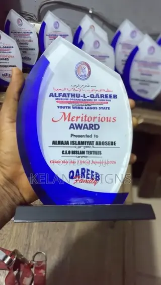 Crystals Plaques