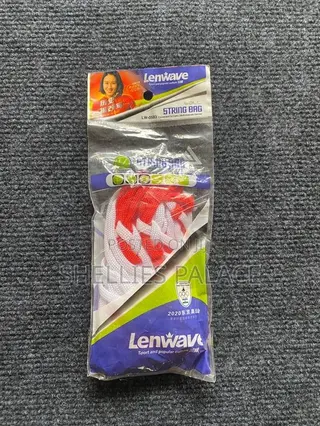 Sports Mesh Equipment Bag White+Red/Lw-0583