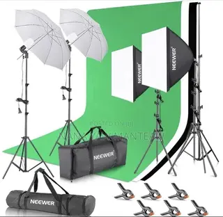 NEEWER Photography Lighting Kit With Backdrops