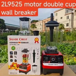 Quality and Original Silver Crest 2in1 Double Jar Blender