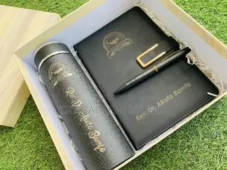 Gift Set Customized Diary, Pen, Vacuum Flasks, Wallets, Etc