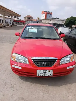 Hyundai Elantra 2004 Red