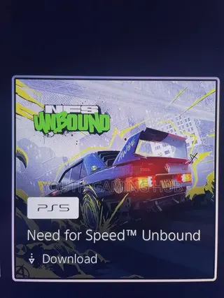 Need for Speed Unbound Game Account for PS5