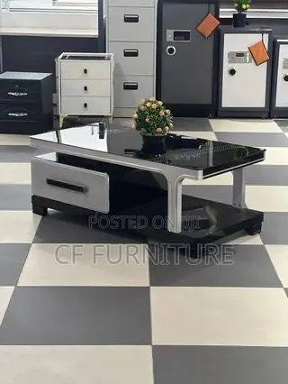 Modern High-Gloss Centre Table