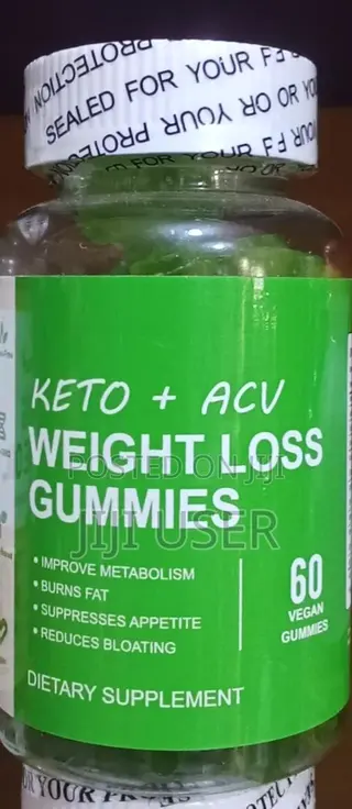 Weight Loss Gummies - Vegan Friendly, 60 Gummies