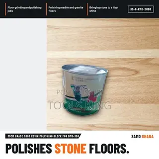 35Cm Grade 2000 Resin Polishing Block for DMS-350 - 35-8-RPD-2000