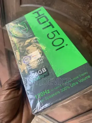 New Infinix Hot 50i 256 GB Black