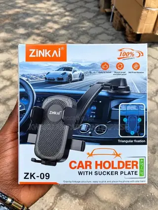 Car Dashboard Phone Holder – Strong Suction Cup Mount