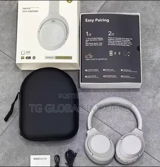 Premium WH-1000XM6 Style Wireless Headphones (Navy Blue)