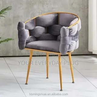 Modern Simple Velvet Single Sofa Chair