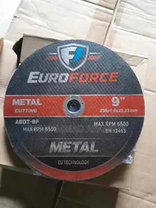 Metal Cutting Disc 9" EuroForce