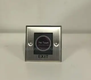 Touch Free Exit Push Release Button Switch