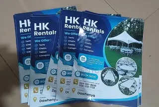 Sticker Flyer or Poster