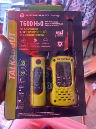 Motorola T600 H2O Waterproof Two-Way Radio Walkie Talkie – 2pcs