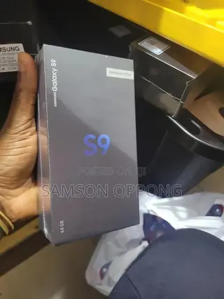 New Samsung Galaxy S9 64 GB Black