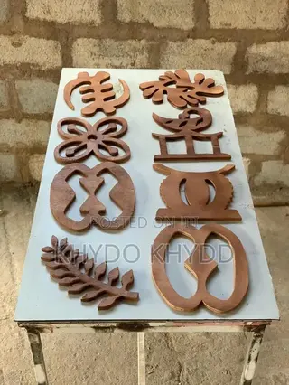 Wooden Adinkra Symbols