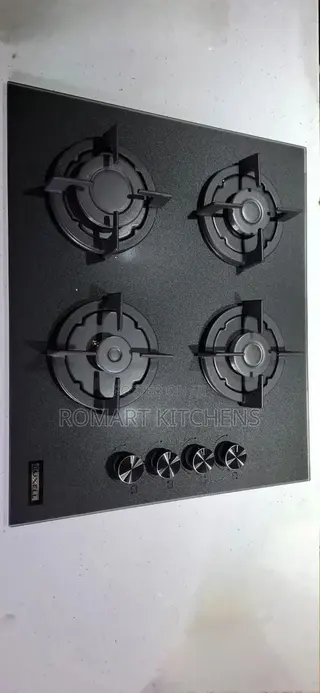 4 Burner Glass Luxell Gas Cooker